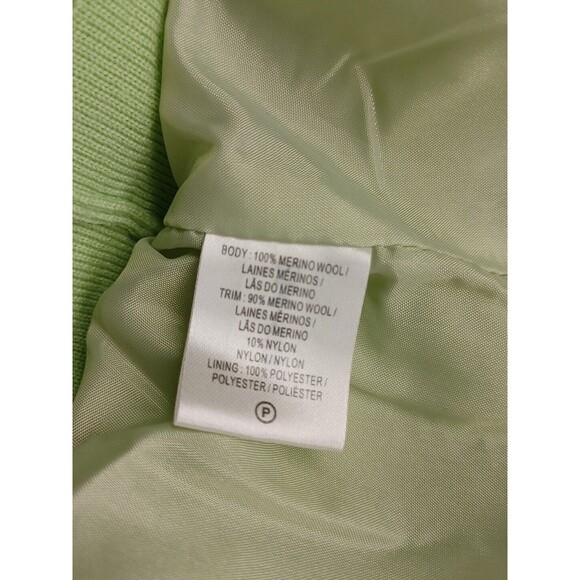Fairway & Greene Italian Merino Wool Full Zip Sweater Scottish Rite Hospital L - Picture 9 of 10